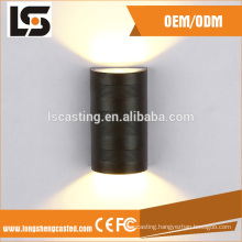 Indoor application up and down wall led lamp die casting housing shell